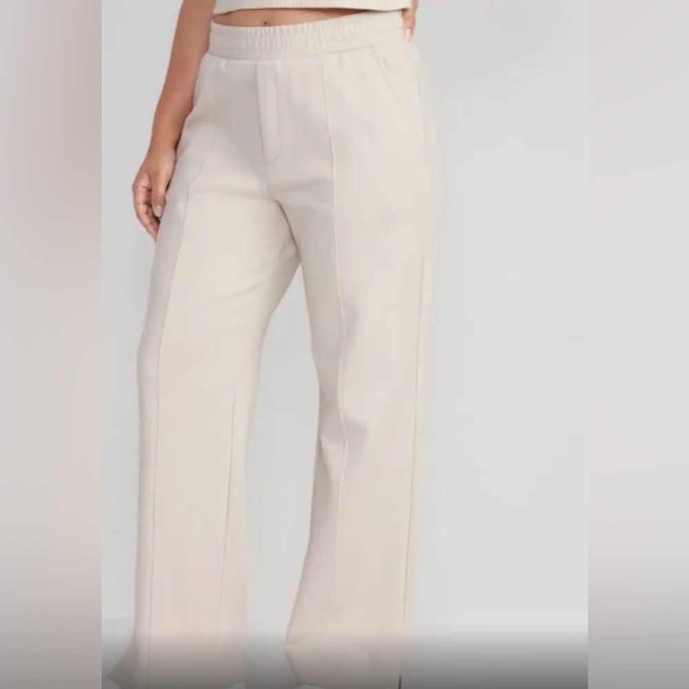 Pull on wide leg pants
